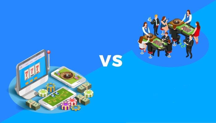 land-based casino vs online casino