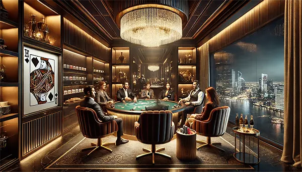 Salon privé de casino