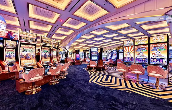 Intérieur casino moderne
