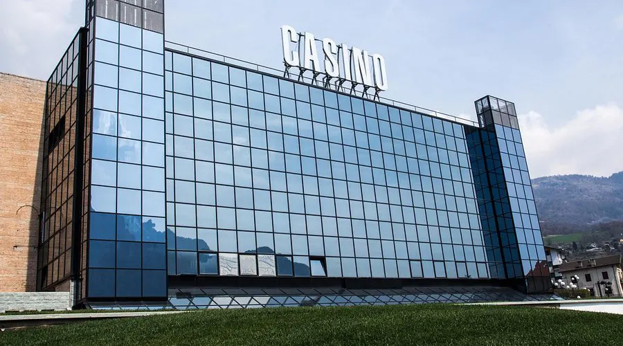 Alpine casino entrance