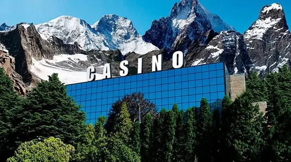 Alpine casino entrance