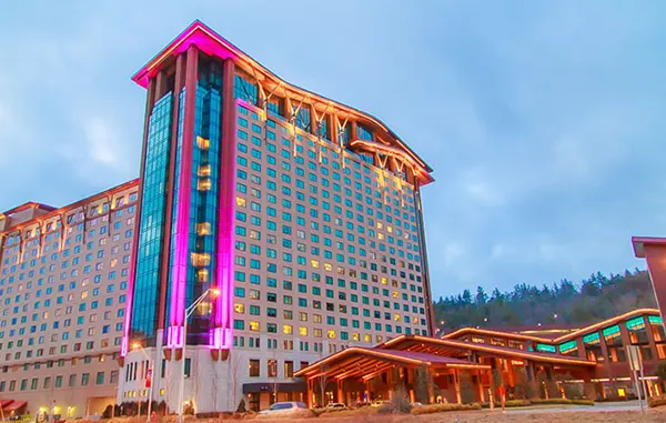 Resort hotel complex