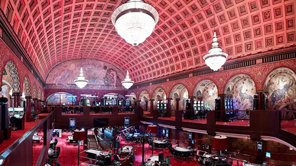 Intérieur casino suédois